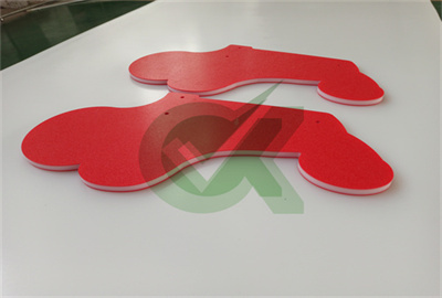 <h3>uv stabilized Two-Color HDPE red on blue 5/8 - hdpe-sheet.com</h3>
